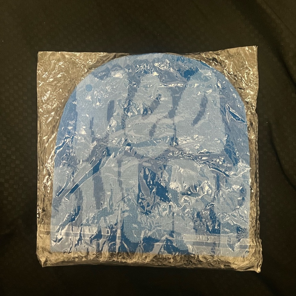 Blue Mea Culpa Beanie